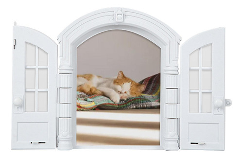 * Gato Puerta Francesa Puerta Interior Puerta De Gatito
