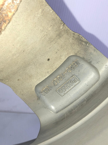 Rin 17 Original Ford Ranger 2021, 2022, 2023, 2024, 2025 Powder Coating Silver (Usado)