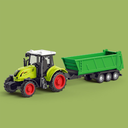 Tractor De Juguete K Farmer, Impulsado Por Fricción, Educati