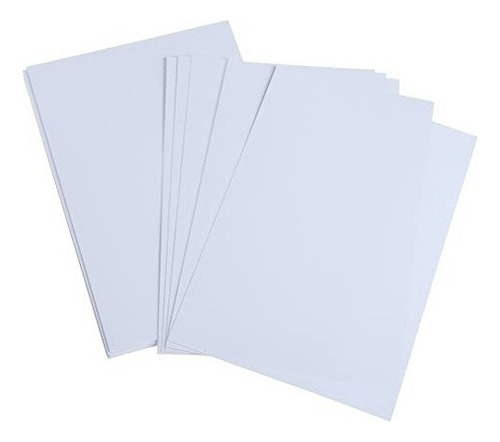 Papel Fotográfico Brilloso Glossy Pack Con 20 Hojas Carta Color Blanco