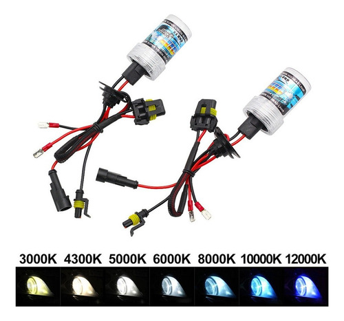 2x Hid Xenon Bulb Light Auto Car Xenon Head Lamp 35w 55w