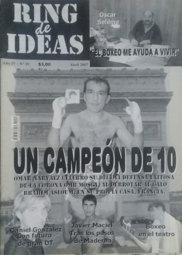 Revista Ring De Ideas 35 Narvaez,javier Maciel,d. Gonzalez