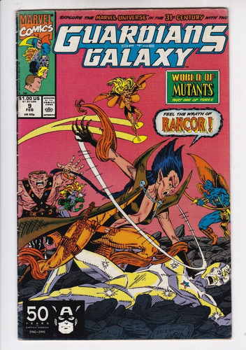 Cómic Guardians Of The Galaxy Volumen 1 Nº 9 Febrero 1991