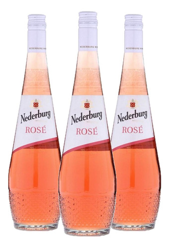 Vinho Rosé Africa Do Sul Nederburg 750ml (3 Garrafas)