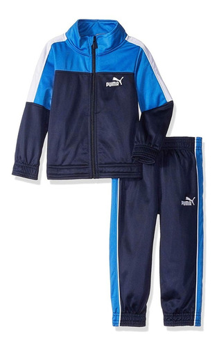 Conjunto Puma Strong Blue Niño 01185636-p419