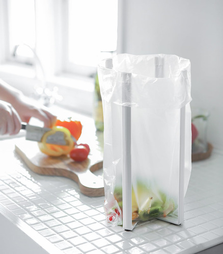 Soporte Ecológico Para Bolsas De Plástico Yamazaki Home