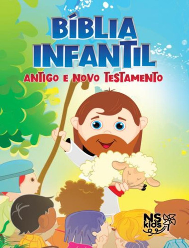 Biblia Infantil: Antigo E Novo Testamento: Biblia Infantil: Antigo E Novo Testamento, De Nos. Editora Ns Novo Seculo & Amo Ler, Capa Dura, Edição 1 Em Português, 2023