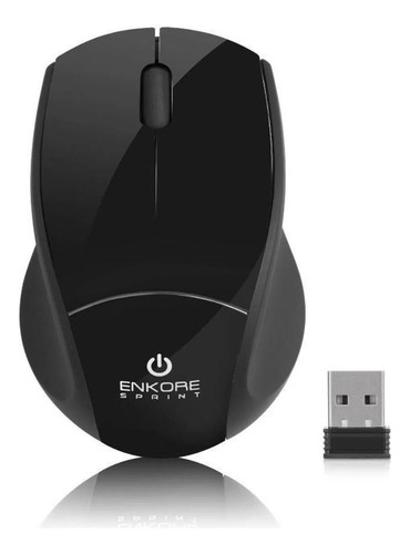 Mouse Wifi Enkore Sprint Ekm-200 Color Negro