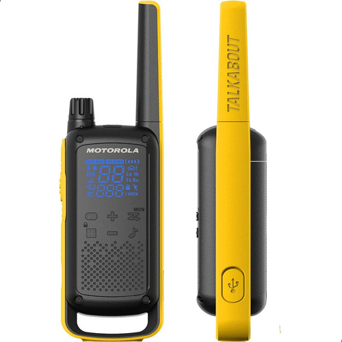 Radios Motorola Walkie Talkie 2 Vias 56 Kms Linterna Led