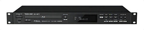 Reproductor Blu-ray Tascam Bd-mp1 Usb Dvd Hdmi -negro