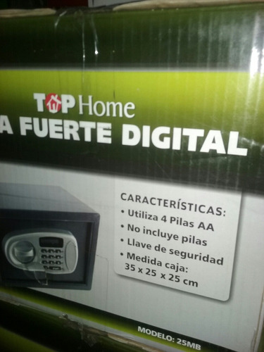 Caja Fuerte Digital + Llave