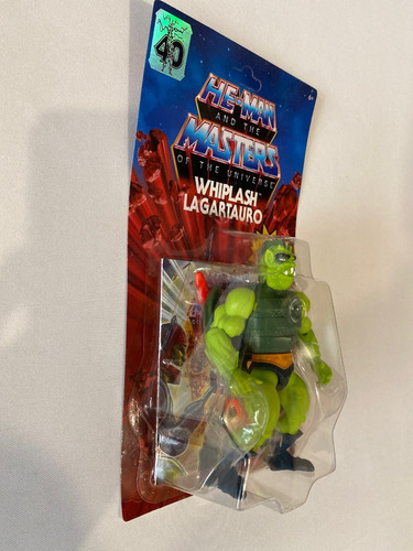 Whiplash Motu Origins Retro Mattel Wave 10 Lagartauro Unpunc (Usado)