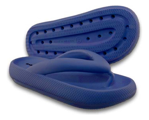 Sandalias De Baño Azules Lasbro Para Mujer