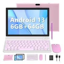 Comprar Tablet 2 En 1 6gb64gb Tablet, 10 Pulgadas Android 13 Tablet 
