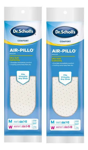 comprar Plantillas Dr. Scholls Double Air-pillo, Unisex (hombres, 40