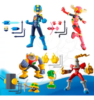 Mega Man Exe Figura De Accion Coleccion Bandai Original