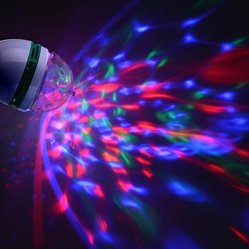 B Colorida Luz De Escenario Con Burbujas Giratorias Para Fie