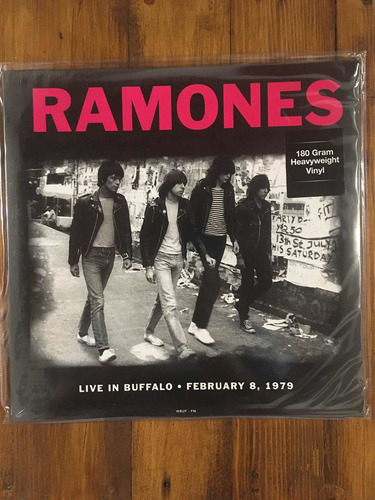 Vinilo Lp Ramones Live In Buffalo Febrero 79 Nuevo Sellado