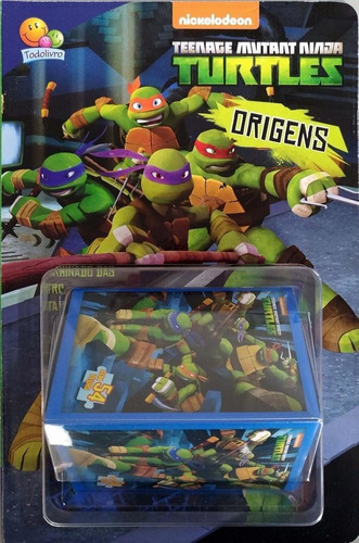 Livro Teenage  Mutant Ninja Turtles  Editora Todolivro