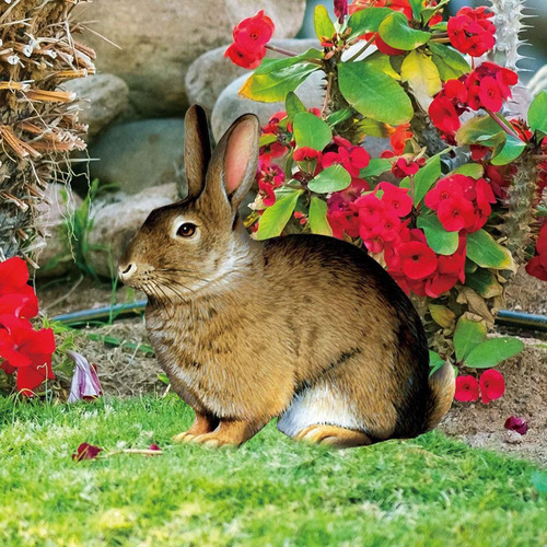 Estaca De Jardín, Estaca De Animales Realista, Práctica, A