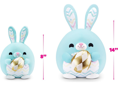 Edición De Pascua De Felpa Snackles De 8 Pulgadas De Zuru, C
