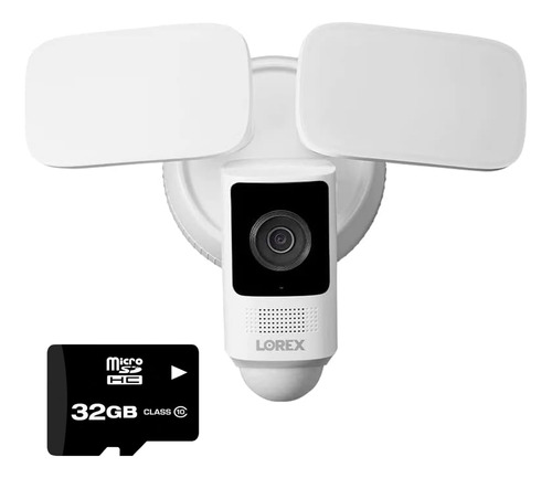 Lorex Camara Reflector Wifi 2k Seguridad Para Hogar Al Aire