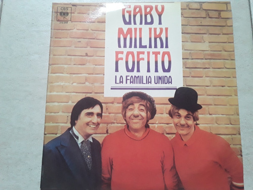 Gaby Miliki Fofito - La Familia Unida - Lp Vinilo Kktus (Usado)