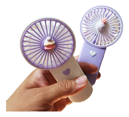 Remate Kit 3 Mini Ventilador Portátil Recargable Usb Mayoreo