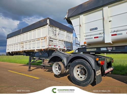 Carreta Bi Caçamba 2014 Noma 20m³+fominha 4 Eixos Lona Fácil