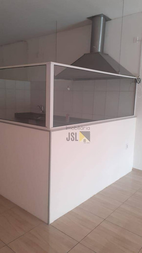 Imagem 2 de 5 de Salão Para Alugar, 76 M² Por R$ 1.200,00/mês - Vila Antônio Augusto Luiz - Caçapava/sp - Sl0005
