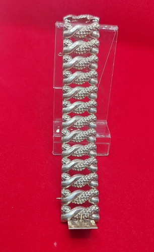 Pulsera De Plata 925. Brazalete Grueso. Peso 59 Grs