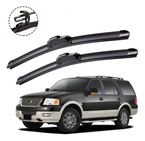 Par Plumas Limpiaparabrisas Brx Ford Expedition 2003-2007