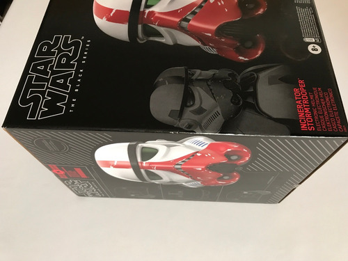 Casco Stormtrooper Incinerator Helmet Black Series Star Wars (Usado)