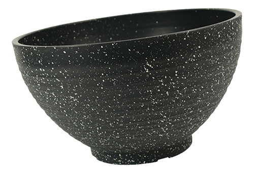 Maceta Para Jardín 30 Centímetros Con Punta Gris Oscuro