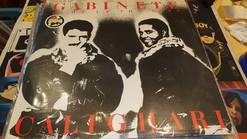 Gabinete Calighari Pump Up The Bass Vinilo Maxi Brasil 1989