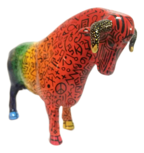 Toro De Casta Adorno Decoración Exclusivo Desys Art