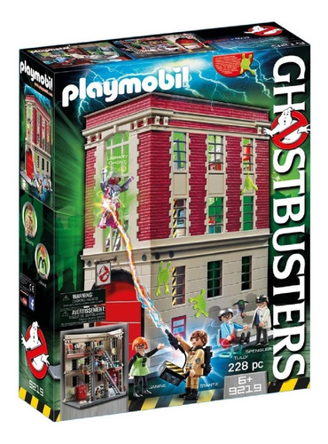 Playmobil 9219 Ghostbusters, Cuartel De Los Cazafantasmas