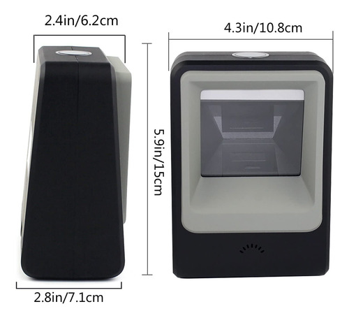 Barcode Scanner Alacrity 8200dw Omnidirectional 1d/2d Usb