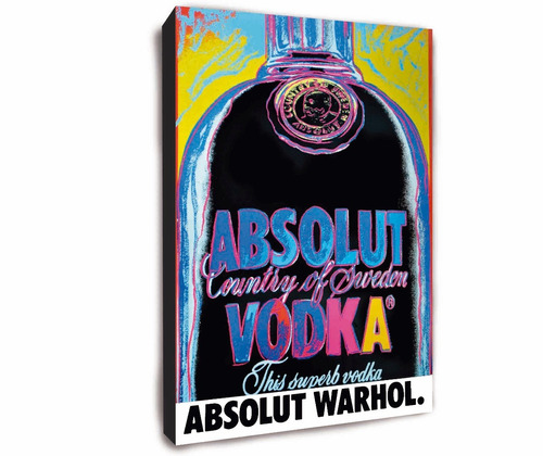 Cuadro De Absolut Vodka Andy Warhol - Muchos Modelos