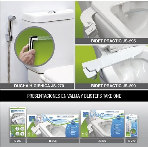 Imagen 4 de 6 de Bidet Practico Adaptable Para Inodoro Agua Fria Bidetpractic
