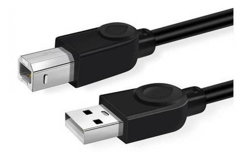Cable De Impresora Y Scanner A-b De 3 Metros Con Usb 2.0 Color Negro B-6 P-1
