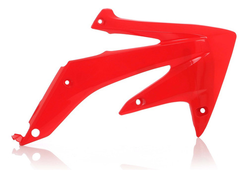 Set De Aletas Radiador Rojo Honda Cre 450 F 2005 Cafe Race