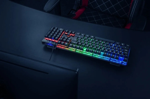 Teclado Gamer Trust Gxt 835 Azor Retroiluminado Pc Ps4 Xbox