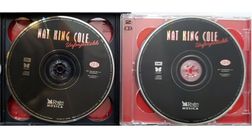 Imagem 4 de 5 de Cd O Melhor De Nat King Cole Unforgettable
