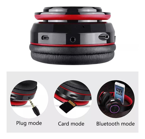 N Fones De Ouvido Sem Fio Bluetooth Com Faixa De Cabeça