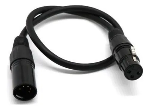 comprar - 3 Adaptadores Dmx De 5 Pines Dmx A Xlr Cable Converter De