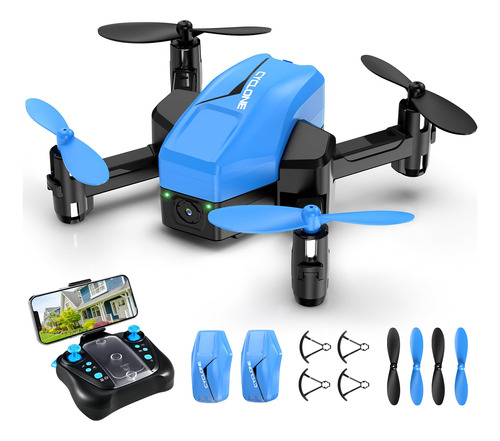 Attop Mini Dron Para Ninos Con Camara 1080p - Drone Fpv Pleg