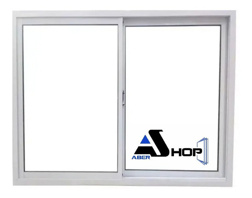 Imagen 2 de 8 de Ventanas Aluminio 150x110 Vidrio Entero Promo Abershop