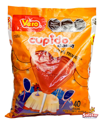 Cupido Chamoy Vero Paleta -b.640g