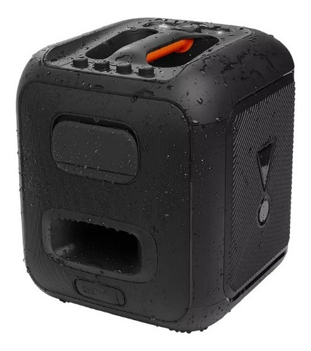 Caixa De Som Party Box Encore 2 Microfones Preta Jbl Cor Preto 110V/220V